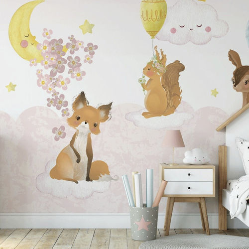 Обои для комнаты младенца - nuage - MuralConcept - современный / из нетканых материалов / панорамный