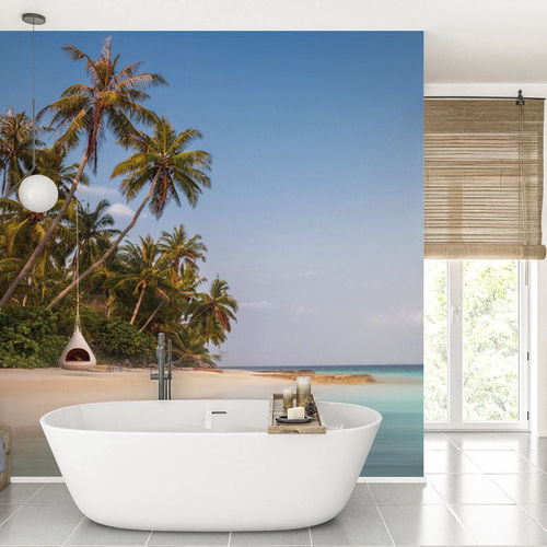 Современный обои - cocotier plage - MuralConcept - из нетканых материалов / панорамный / многоцветный