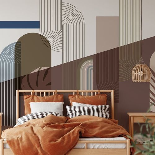 Современный обои - moka - MuralConcept - из нетканых материалов / панорамный / мотив ар-деко