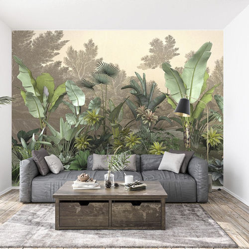 Современный обои - Jungle tendance indonésia - MuralConcept - из нетканых материалов / природный мотив / панорамный
