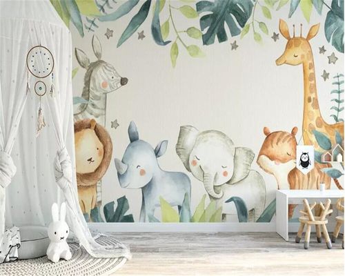 Современный обои - jungle - MuralConcept - из нетканых материалов / панорамный / с рисунком животных