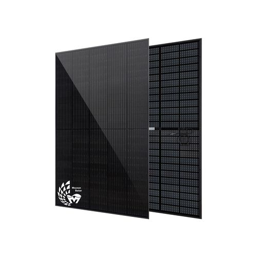 Монокристаллическая фотоэлектрическая панель - MS(390-410)MDG-40H - Maysun solar - цветная / прозрачная / с двойным стеклом