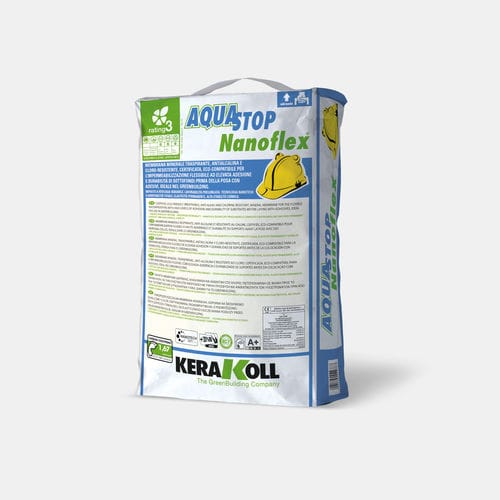 Жидкая гидроизоляция для стены - Aquastop Nanoflex - KERAKOLL - для напольной поверхности / гибкая / устойчивая к хлору
