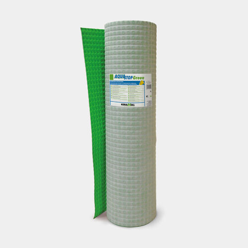 Гидроизоляционная мембрана для защиты - AQUASTOP GREEN - KERAKOLL - для плоской крыши / для напольной поверхности / для балкона