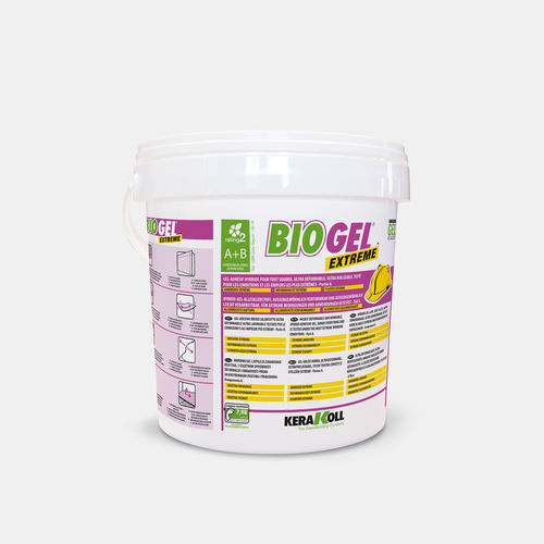 Клей для керамической плитки для цементирования - Biogel Extreme - KERAKOLL - для бетона / серый