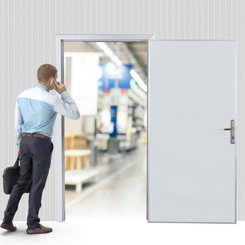 Створчатое промышленные ворота - ATSDOOR - из алюминия / из анодированного алюминия / из нержавеющей стали