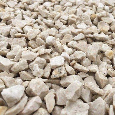 Гравий для сада - CREAM WHITE  - Canteras el cerro s. l. - дробленый