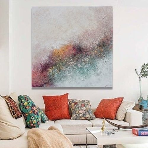 Акриловая декоративная картина - ESPUMA CORAL - OHORIGINAL BUSINESS SL - смешанного типа / расписанная вручную / море