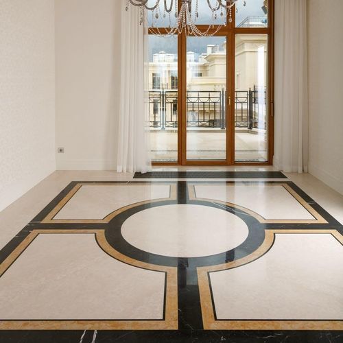 Плита из камня из мрамора - Nero Marquina - Pistore Marmi - для напольной поверхности / для стены / для внутренней компоновки