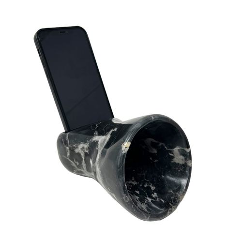 Амплификатор пассивного типа - Brass - Nero Portoro marble - Pistore Marmi