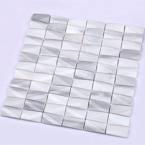 Мозаика из мрамора - GREEK CRYSTAL - Fujian Quanzhou Risheng Stone Industry Co., Ltd. - полированная / для интерьера / для ванной комнаты