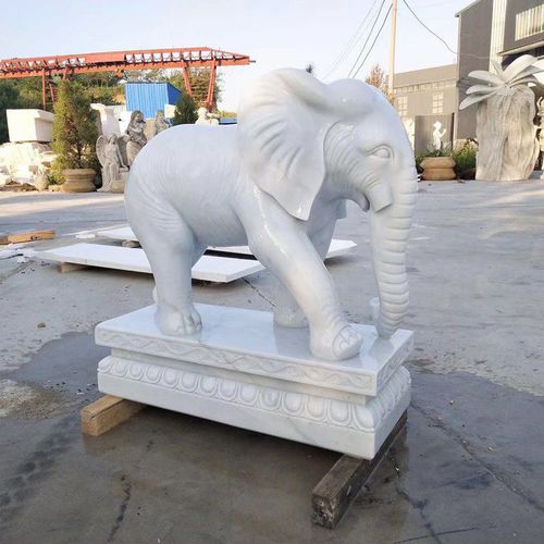 Скульптура из камня - MODERN ELEPHANT LANDSCAPE  - Fujian Quanzhou Risheng Stone Industry Co., Ltd. - для наружного применения / садовая / отдельностоящая