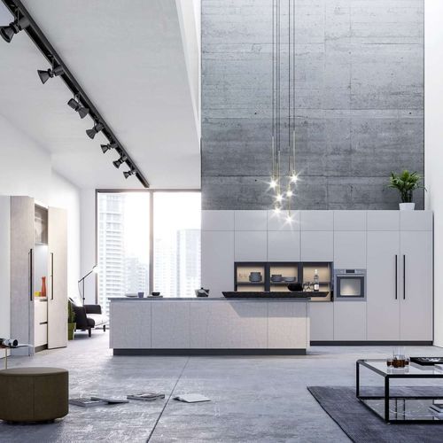 Современная кухня - AMAZZONIA - CIESSE CUCINE SRL - из фанеры / из камня / островного типа