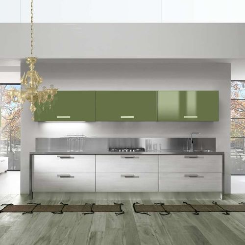 Современная кухня - VENUS COLORS - CIESSE CUCINE SRL - из ламината / L-образная / с ручками