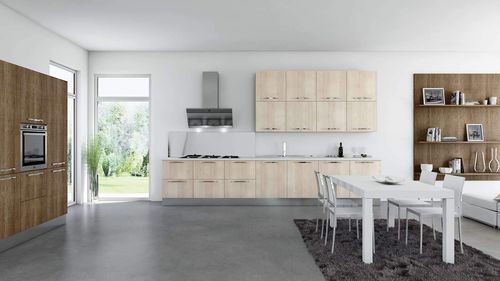 Современная кухня - ALISIA - CIESSE CUCINE SRL - из фанеры / L-образная / в форме U