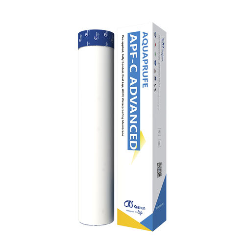 Гидроизоляционная мембрана стойкая к проколам - AQUAPRUFE APF-C (WITHOUT SAND) - Keshun Waterproof Technology Co.,Ltd - для покрытий / для фундамента / для стены