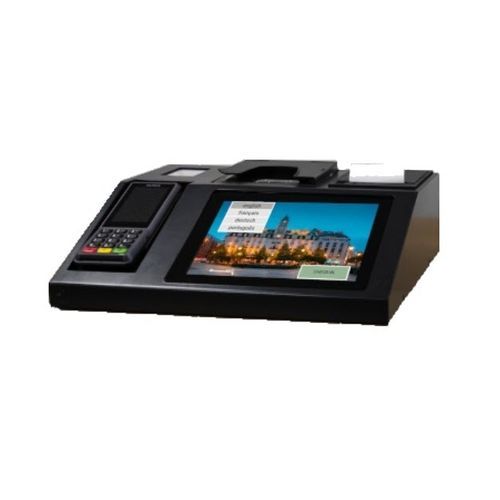 Фиксированный сканер ID - S-500 - Roommatik - настольный / для удостоверения личности / для гостиницы