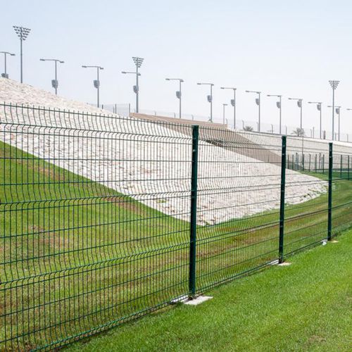 Забор из сварной решетки - NYLOFOR 3D SUPER - Betafence International - для общественных мест / из гальванизированной стали / современный