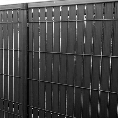 Разделительная перегородка с пластинками - SCREENO LINE - Betafence International - из ПВХ / имитация дерева / модульная