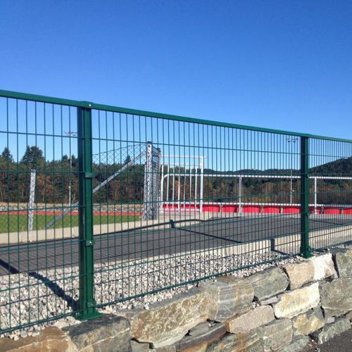 Забор из сварной решетки - NYLOFOR CITY - Betafence International - для общественных мест / из гальванизированной стали / современный