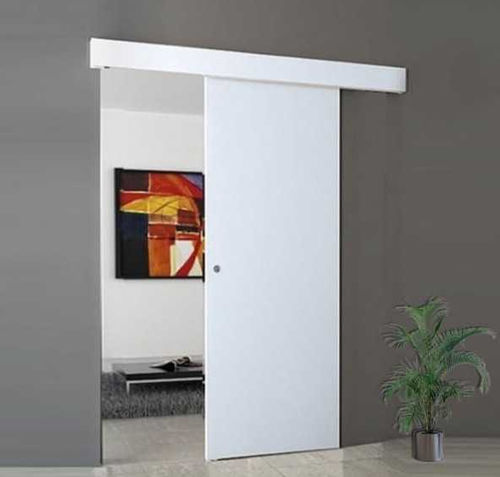 Дверь для интерьера - WALL - PORTE ITALIANE - из фанерованной древесины / раздвижная / современная