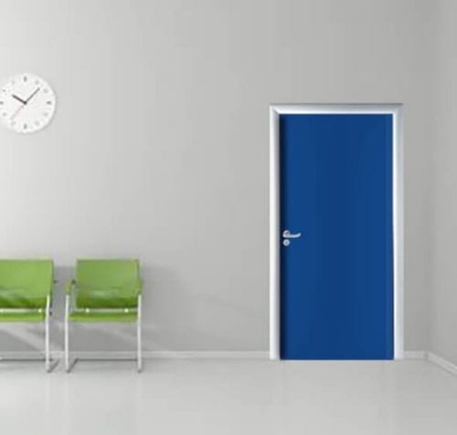 Дверь для интерьера - TECHNICAL - PORTE ITALIANE - из ламината / створчатая / современная