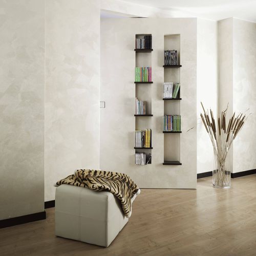 Дверь для интерьера - FLAP BOOKCASE - PORTE ITALIANE - из цельной древесины / из МДФ / поворотная с эскцентричной осью