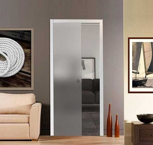 Система «пенал» для стеклянной раздвижной двери - HIDDEN - PORTE ITALIANE