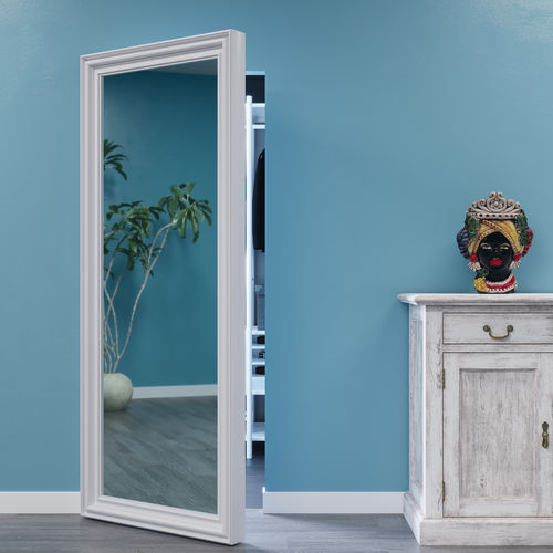 Дверь с зеркалом - Magical - PORTE ITALIANE - для интерьера / из дерева / створчатая
