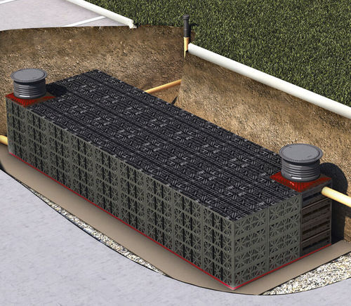 Сборный бак для сбора дождевой воды - ECOBLOC FLEX - GRAF International - для хранения воды / для фильтрации / гибкий