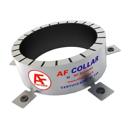 Пламестойкая соединительная муфта - AF Collar - AF Systems - для изоляции труб / из нержавеющей стали