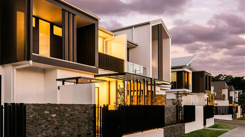 Дом контейнер - LUXURY - NingBo DeepBlue Smarthouse Co.,LTD. - современный / двухэтажный / из стали