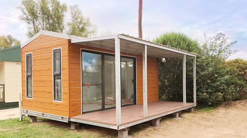Мобильный дом - FOLDABLE CABIN - NingBo DeepBlue Smarthouse Co.,LTD. - современный / студия / металлический каркас
