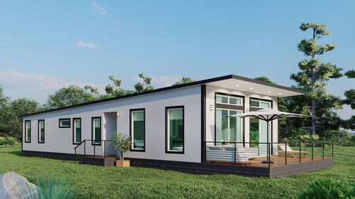 Мобильный дом - SKY - NingBo DeepBlue Smarthouse Co.,LTD. - модульный / современный / одноэтажный