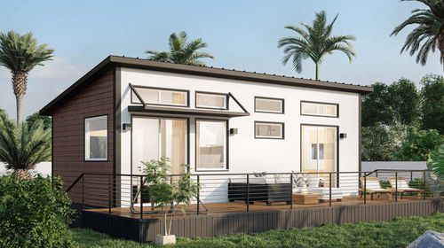 Сборный дом - GOLD - NingBo DeepBlue Smarthouse Co.,LTD. - модульный / современный / современный
