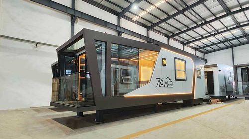 Сборный дом - GLACIER - NingBo DeepBlue Smarthouse Co.,LTD. - мобильный / модульный / классический