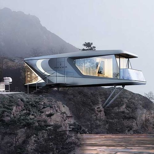 Плавучий дом - ROVER - NingBo DeepBlue Smarthouse Co.,LTD. - современный / одноэтажный / металлический каркас