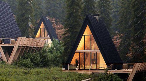 Дом тип бунгало - A HOUSE TYPE 3 - NingBo DeepBlue Smarthouse Co.,LTD. - современный / одноэтажный / металлический каркас