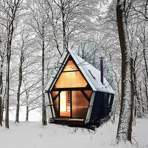 Сборный дом - INVISIBLE - NingBo DeepBlue Smarthouse Co.,LTD. - современный / одноэтажный / из дерева