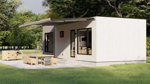 Сборный дом - GARDEN - NingBo DeepBlue Smarthouse Co.,LTD. - современный / одноэтажный / из дерева