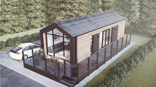 Сборный дом - PAIKUN CABIN - NingBo DeepBlue Smarthouse Co.,LTD. - современный / одноэтажный / из дерева