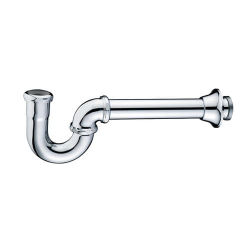 Сифон для раковины из хромированной латуни - C8344 - Aluids Krome