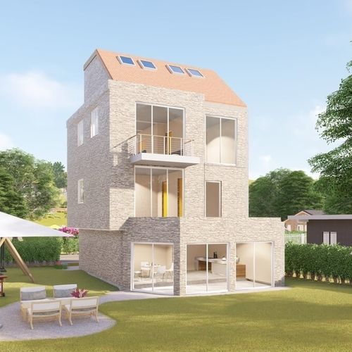 Сборный дом - BELGIUM Y.A. - Frame House group Sia - экологический / пассивного типа / современный