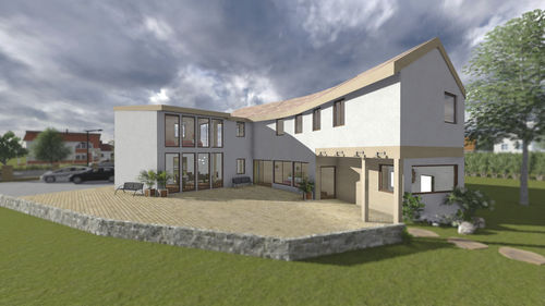 Сборный дом - ITALIA I.G. - Frame House group Sia - экологический / пассивного типа / современный