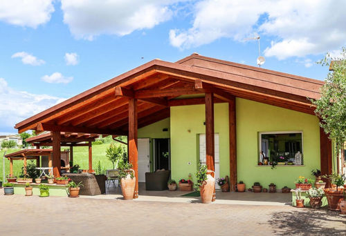 Сборный дом - ITALIA R.M - Frame House group Sia - экологический / пассивного типа / современный