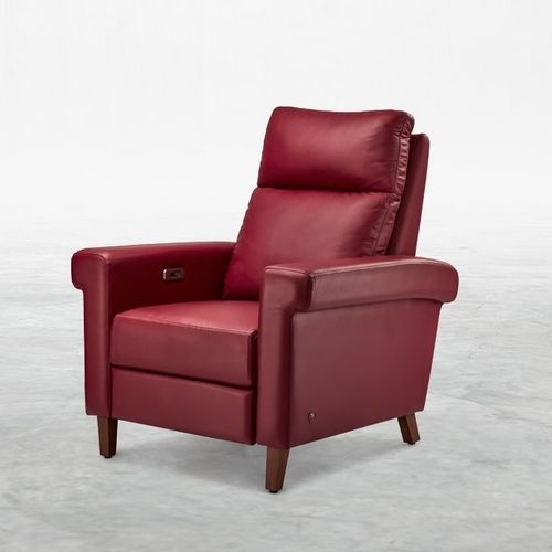 Современное кресло для отдыха - ASTON - KARLSSON SEATING LTD. - из лицевой яловой кожи / с регулируемым наклоном / с подголовником