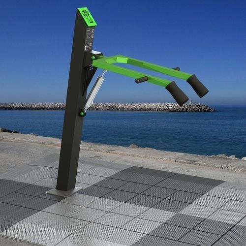 Приседание со штангой тренажер - FIT X4 - Veco Urban Design - для наружного применения / для общественных мест