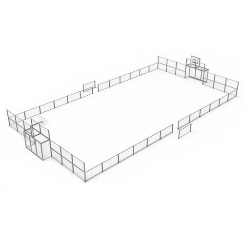 Мультиспортивная площадка для игровой площадки - FIT STADIUM series - Veco Urban Design - для коллективной организации