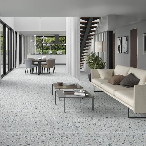 Плитка имитация терраццо - BELSTONE  - KTL Ceramica - из керамогранита / матовая / глянцевая