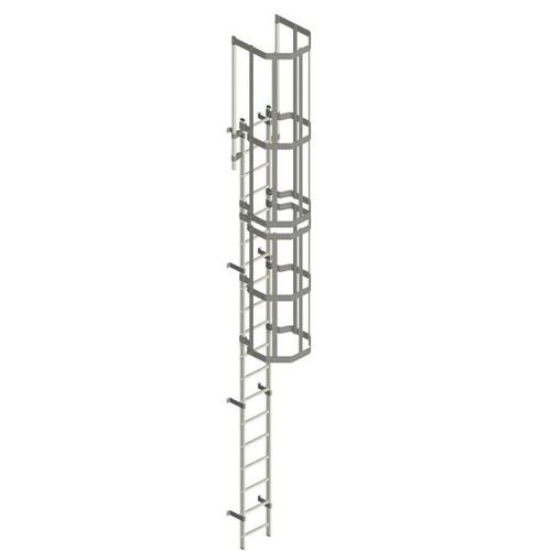 Лестница с ограждением из алюминия - SG120 - Facal - из металла / промышленная / для наружного применения